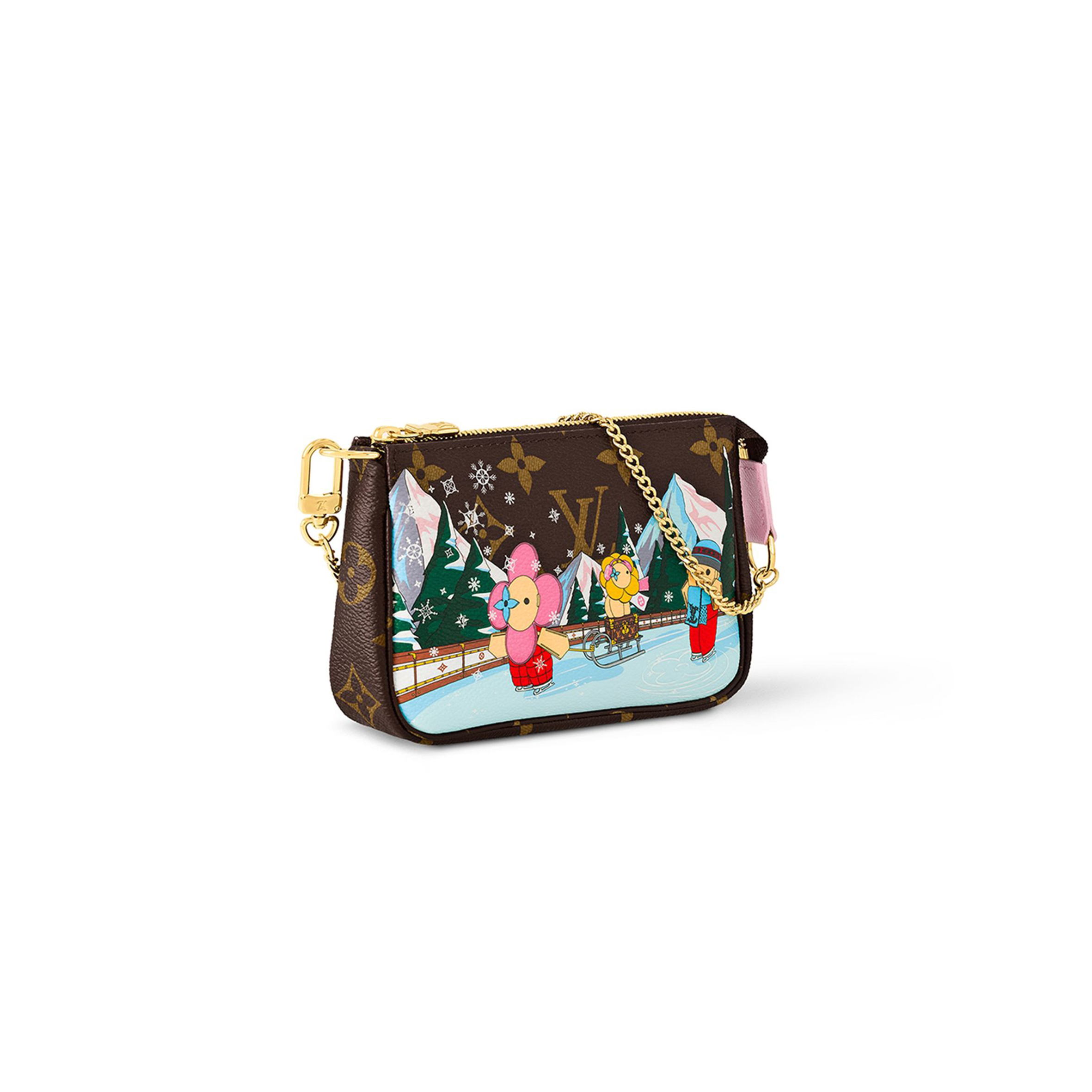 LOUIS VUITTON MASTER MINI POCHETTE ACCESSORIES CLUTCH M82623 (15.5*10.5*4cm)